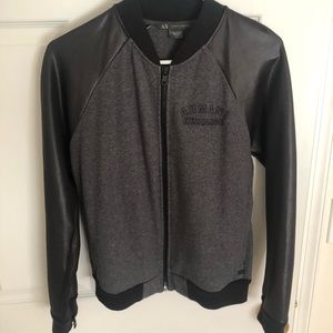 Armani exchange black casual jacket